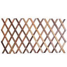 Wood Pull Mesh Wall Fence Grille Garden