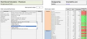 Diet Excel Spreadsheet Food Diary Keto Plan Sheet Paleo Log Planner