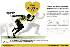2 fix deposit interest rates 2021. Deposit With Maybank For Greater Retruns On Your 2 Months Fixed Deposit