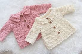 free crochet pattern for baby cardigan