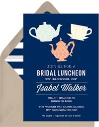 8 tea party invitations for your