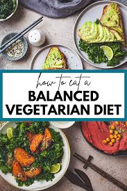 how to eat a balanced vegetarian t