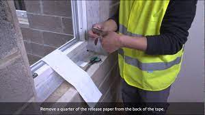 How to seal a window on the inside using Tyvek® Window Tape - Part 1  (internal) - YouTube