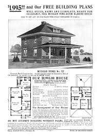 Show the layout of each floor of the house. American Foursquare Wikipedia
