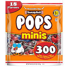 tootsie roll pops minis lollipop