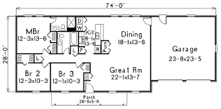 House Plan 87363 Ranch Style With
