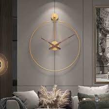 Simple Large Wall Clock Indoorscape