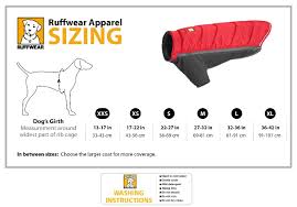 Ruffwear Powder Hound Insulated Dog Jacket Red Currant