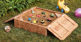 How To Build A Wooden Sandbox With Lid