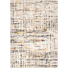 abstract thatch multi 5x7 rug 164