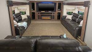 rv floor plans front living layout