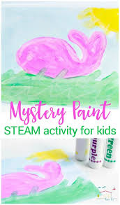 magic mystery paint steam activity for