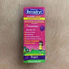 children s benadryl allergy plus