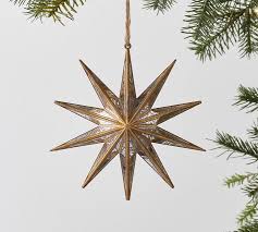 10 Point Mirrored Star Ornament
