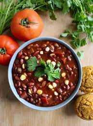vegan instant pot black bean chili