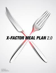 x factor 2 0 meal plan rules 2020 pdf
