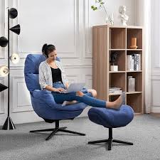 onme swivel recliner and slanted