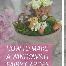 Windowsill Fairy Garden Fairy Garden
