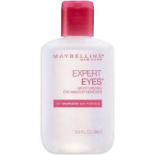 maybelline expert eyes moisturizing eye makeup remover 2 3 fl oz bottle