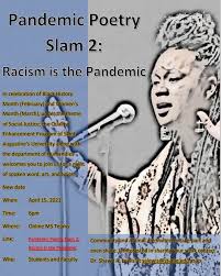 pandemic poetry slam 2 racism is the
