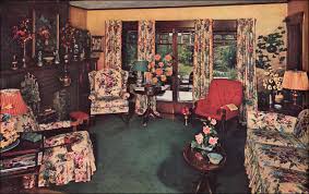 1940 traditional eclectic living room