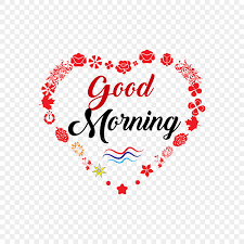 good morning text vector png images