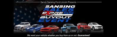 At independent auto brokers our customers can count on quality used cars, great prices and a knowledgeable sales staff. Full Service Ford Dealer In Daphne Al Sandy Sansing Ford Lincoln