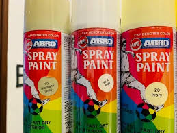 Synthetic Enamel Abro Spray Paint For