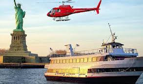 new york helicopter tour and dinner cruise