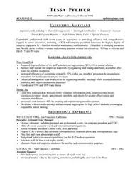 Resume for an Executive Assistant   Susan Ireland Resumes    Executive Assistant Resume Objective Resume executive assistant   executive  assistant resume summary
