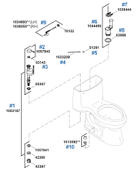 cimarron toilet replacement parts by kohler