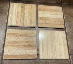 4 parquet solid hard wood floor tiles