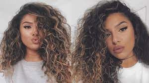 big curly hair tutorial routine you