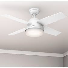 For hunter ceiling fan light kits. Hunter 44 Dempsey Ceiling Fan With Led Light Kit And Remote Overstock 12453175