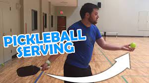 The topspin serve is increasingly being used by top pickleball players. The Basics Of Serving In Pickleball Youtube