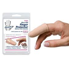 Visco Gel Fabric Covered Finger Protector Small B0045vmv20