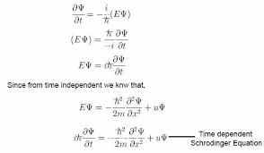 derivation for schrodinger equation
