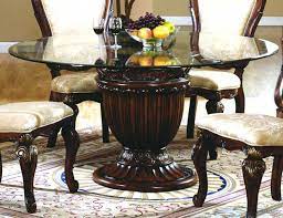 Round Glass Top Dining Set 58