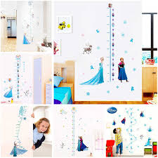 Disney Anna Elsa Growth Princess Height Measure Wall