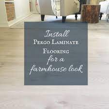 install pergo laminate flooring for a