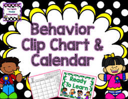 Polka Dot Behavior Clip Chart Freebie