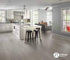 May 26, 2019 · lighter gray floors can make a room feel open and airy, while darker gray stains can visually reduce the space. Valinge Woodura Hardened Wood Flooring Earth Grey Ash