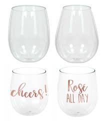 Cheers Rose All Day Stemless Wine