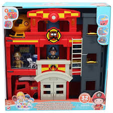 rescue mission fire station playset