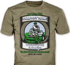 Lawn Care Landscaping Company T Shirts Promotional