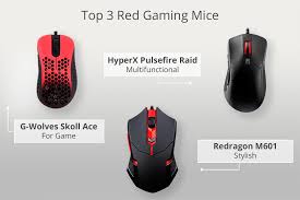 10 best red gaming mice in 2023