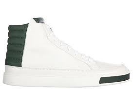 Gucci Mens Shoes High Top Leather Trainers Sneakers Miro
