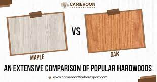 maple vs oak which wood is right for