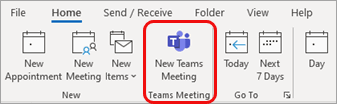 a teams meeting into a meeting invite