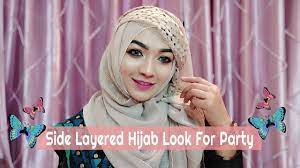 side layered hijab updated pari zaad